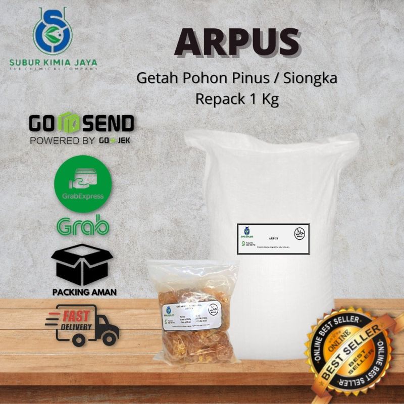 ARPUS / Getah Pinus / Siongka 1 KG