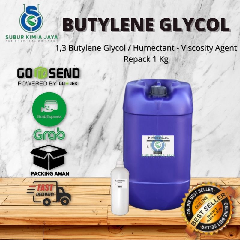 1,3 Butylene Glycol / Pelembab Kulit Skincare Ingredient 1 KG