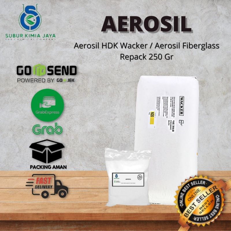 Aerosil HDK Wacker / Aerosil Fiberglass / Pengental Resin 10 KG