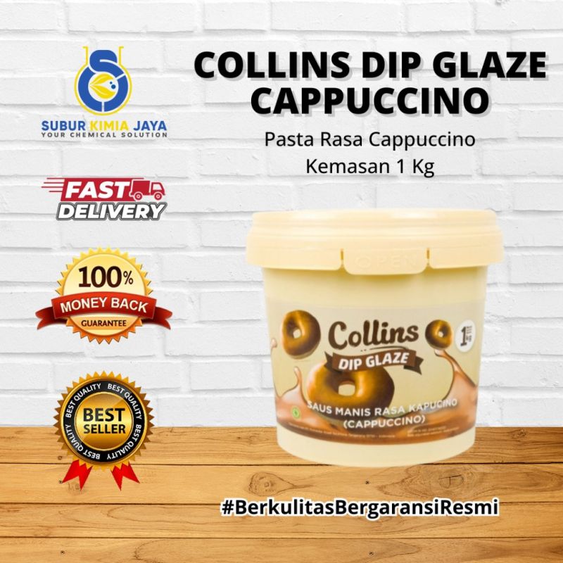 Collins Dip Glaze All Varian 1 Kg / Topping Pasta - Capuccino