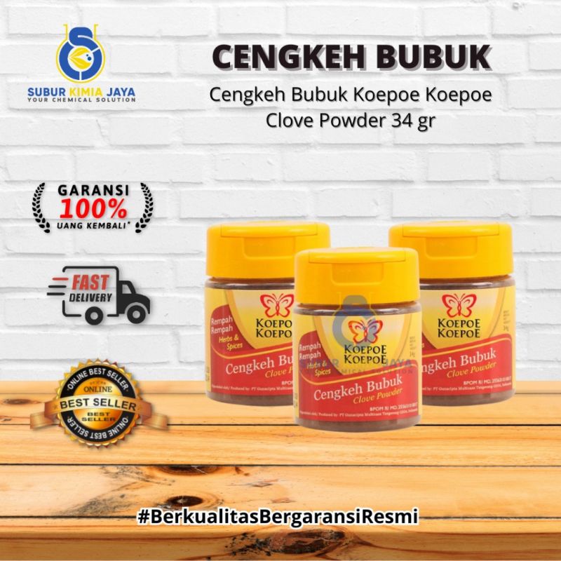 KOEPOE BUMBU CENGKEH BUBUK 34GR