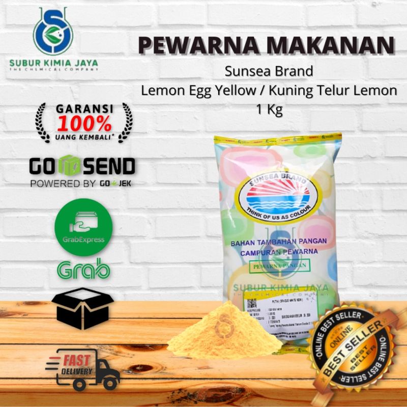 Pewarna Makanan Kuning Egg Yellow 1 Kg