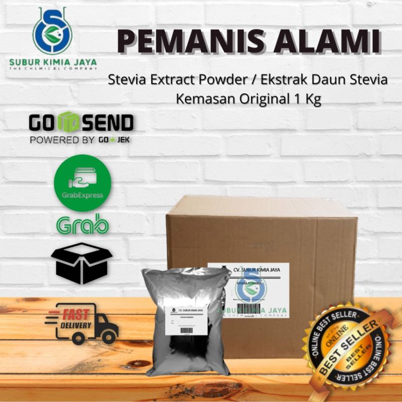 Stevia Extract Powder / Pemanis Alami 1 Kg