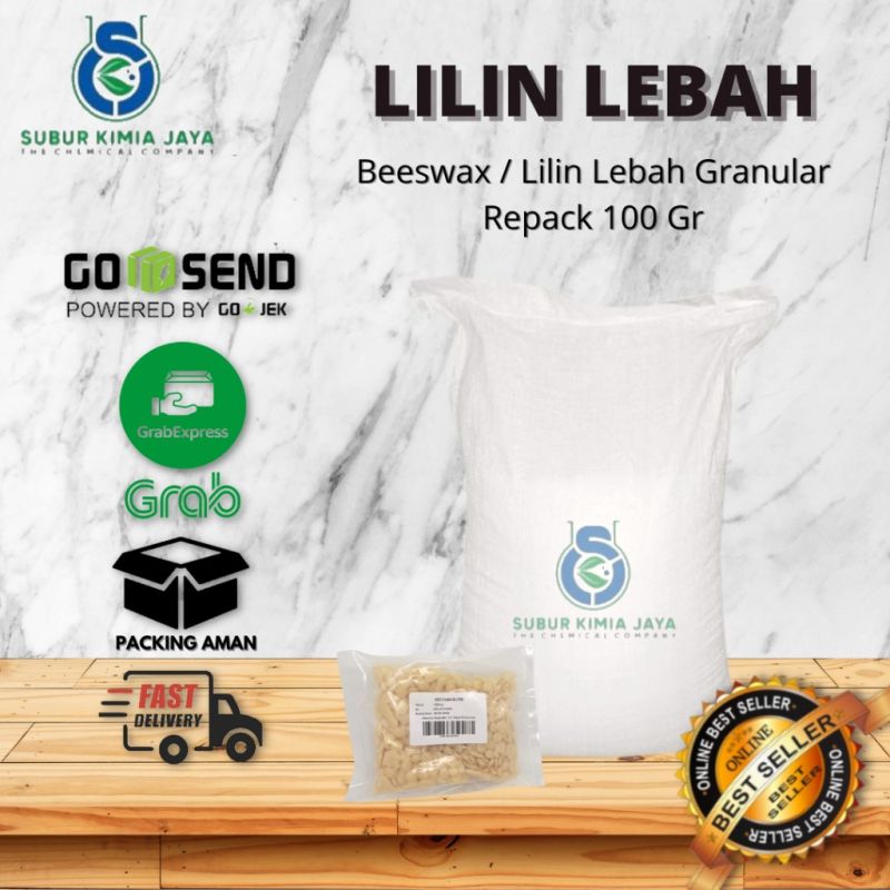 Beeswax Butir Sintetis 100 Gr / Synthetic Beeswax