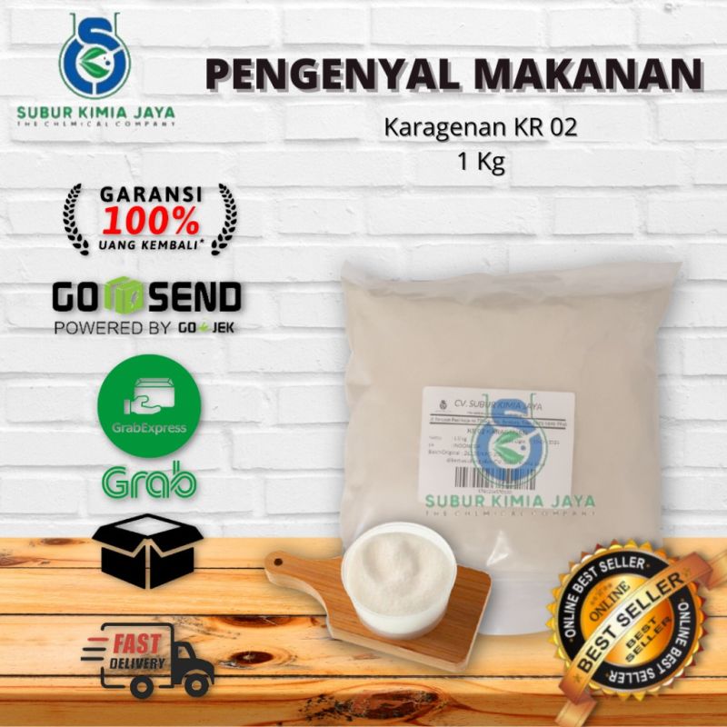 Tepung Karagenan KR 02 Pengeyal Makanan 1 Kg