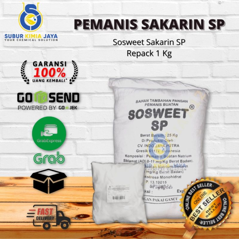 Sodium Sacharine/Pemanis Sakarin SP 1 Kg