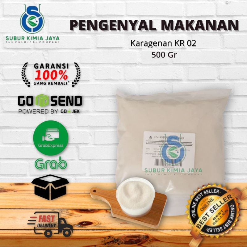 Tepung Karagenan KR 02 Pengenyal Makanan 500gr