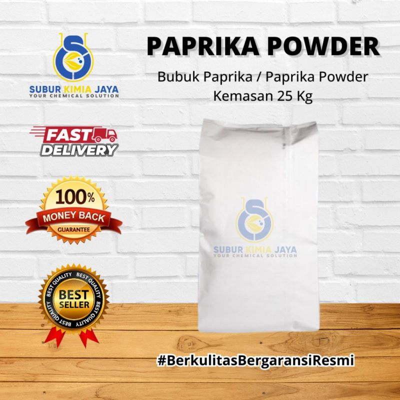 Paprika Powder / Bubuk Paprika 25kg KHUSUS KURIR INSTAN