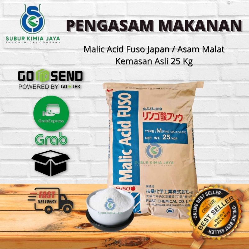 Malic Acid FCC Fuso Japan / Asam Malat 25KG/ KHUSUS GOJEK