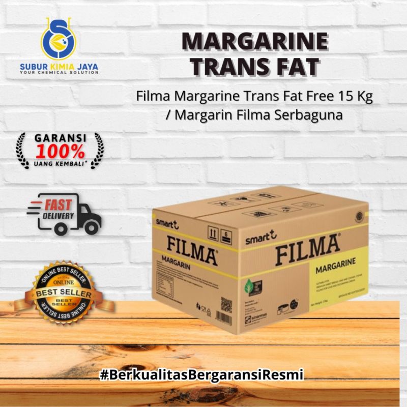 Filma Margarine Trans Fat Free 15 Kg / Margarin Filma Serbaguna