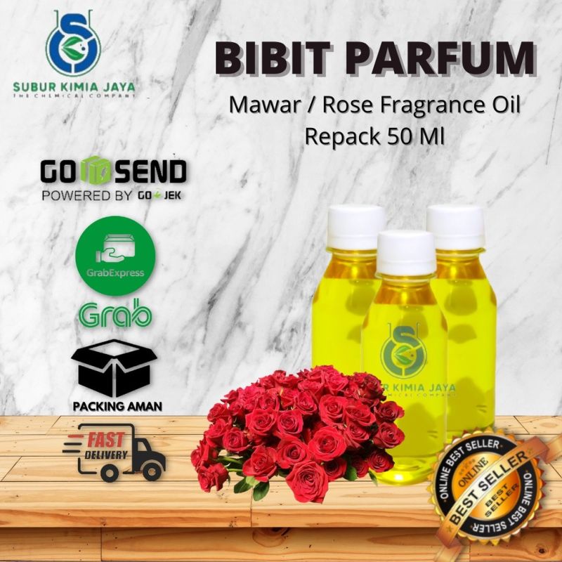 Bibit Parfum Mawar / Rose Fragrance Oil 50 ml