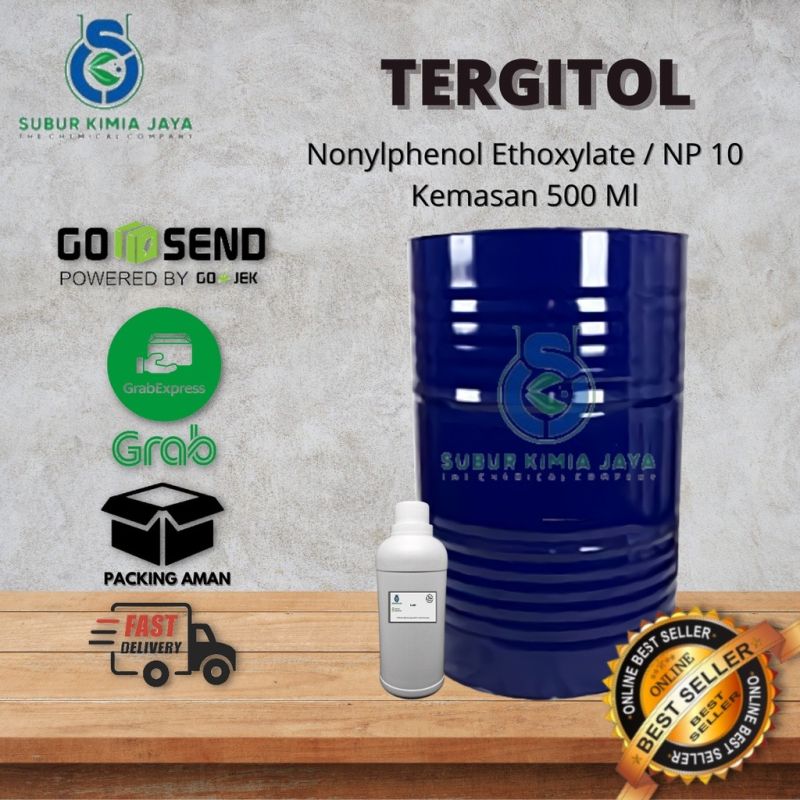 NP 10 / Tergitol / Nonylphenol Ethoxylate 500 ml