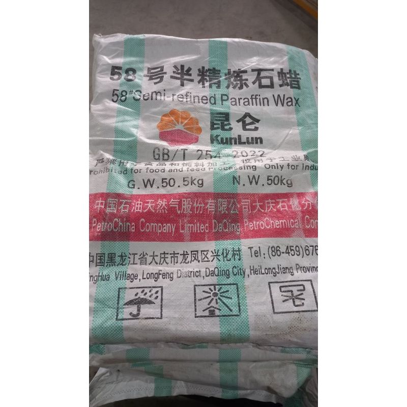 Paraffin Wax / Lilin Minyak Paraffin / Parafin wax 50kg