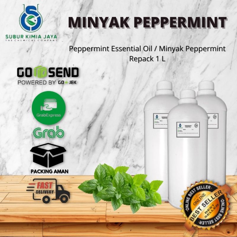 Peppermint Essential Oil ( Minyak Mint ) 1 L