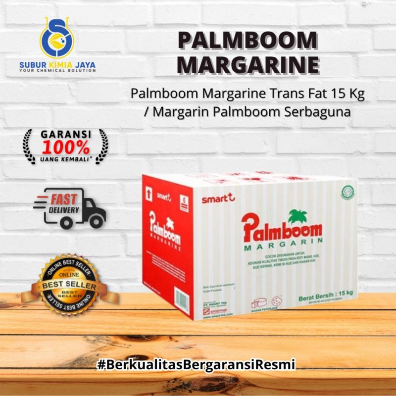 Palmboom Margarine Trans Fat 15 Kg / Margarin Palmboom Serbaguna