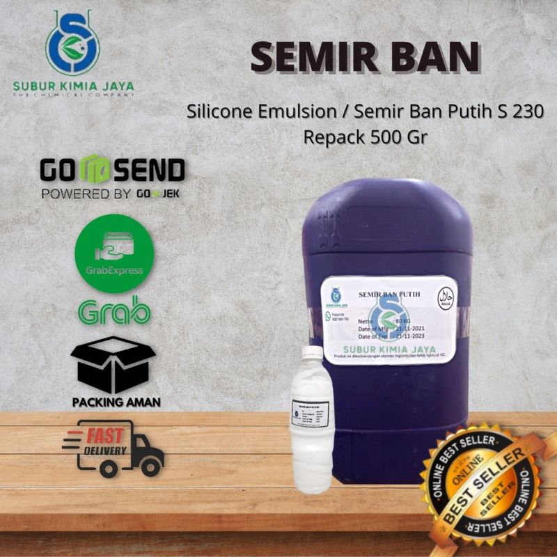 Semir Ban / Silikon Poles / Pengkilap Ban 500ml (Silicon Emulsi)