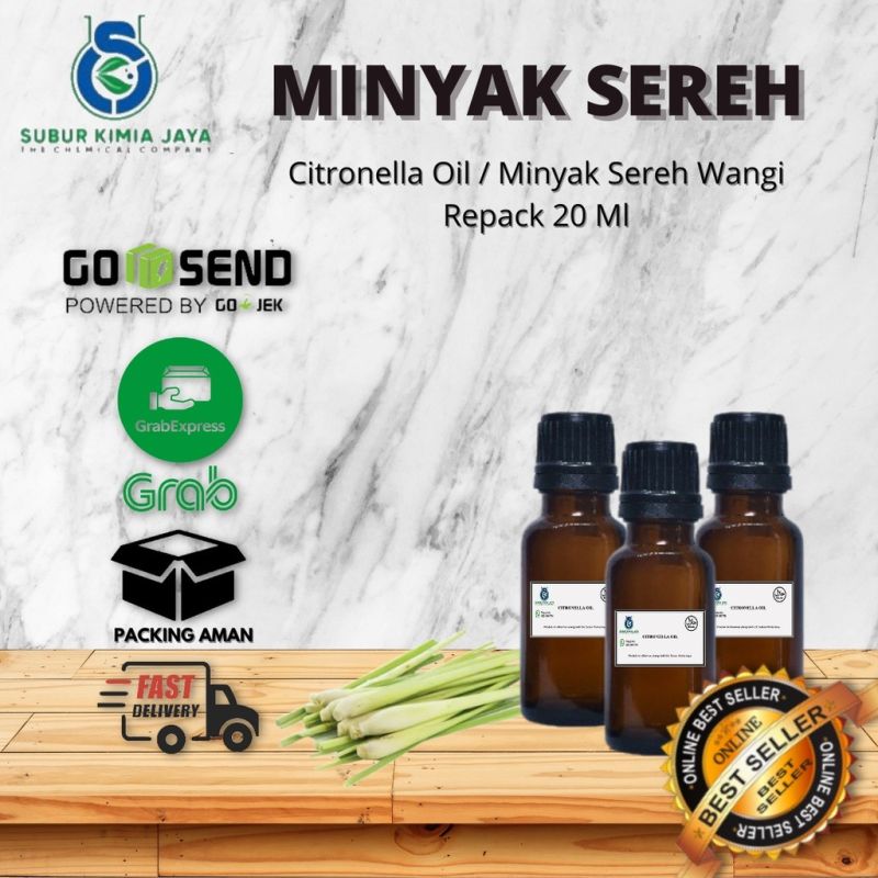 Minyak Sereh Wangi Citronella Oil 20 ml