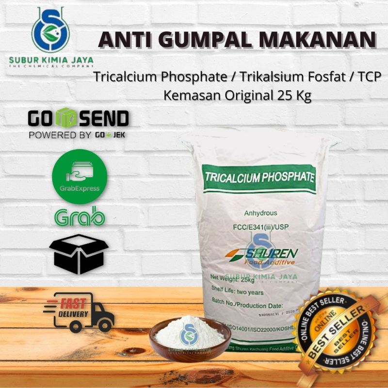 Tricalcium Phosphate / TCP / Anti Kempal 25 Kg Khusus Kurir Instant