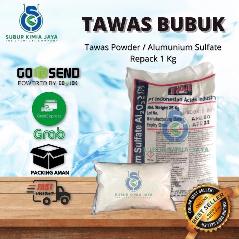 Tawas bubuk / Tawas Deodorant / Tawas Ketiak Bubuk 1 kg