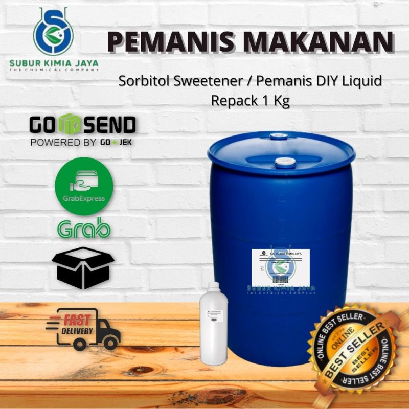 SORBITOL pemanis / SWEETENER DIY e Liquid HALAL 1 Kg