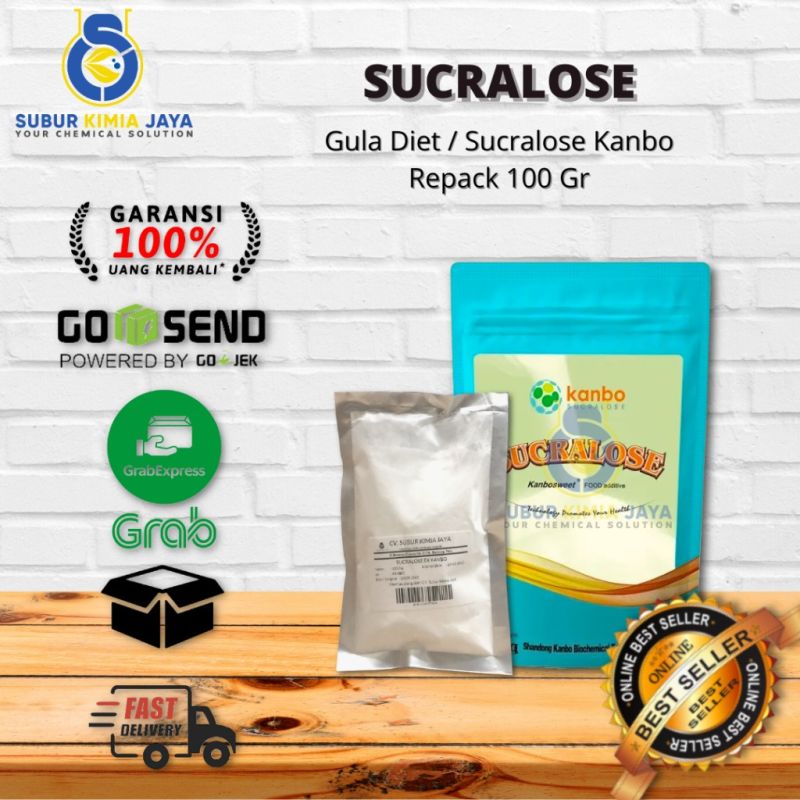 Sucralose 100 GR/ Sucralosa / Gula diet 0 kalori