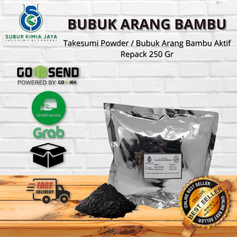Takesumi Powder / Arang Bambu Aktif Bubuk / 250 GR