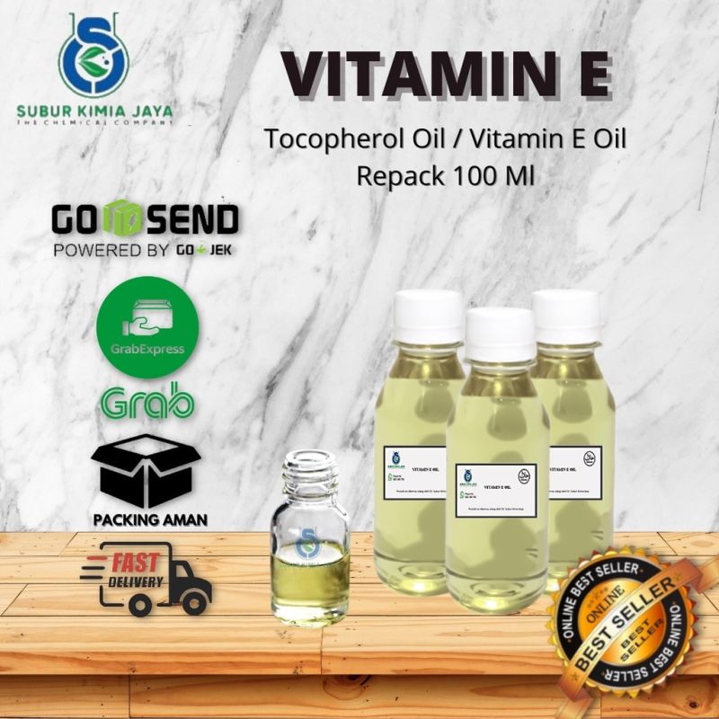 Vitamin E Oil / Tocopherol Oil/ tocopheryl acetate100 gr