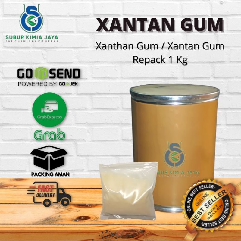 Xanthan Gum 1 Kg / Xantan gum / pengental ( food grade )
