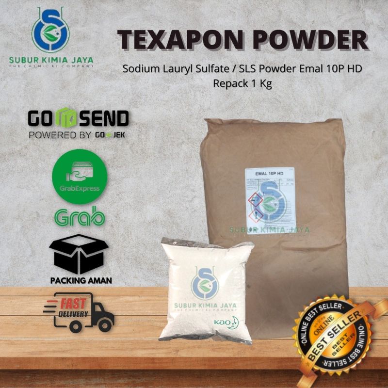 Texapon Powder / EMAL powder / Bahan detergent powder Laundry 1 KG