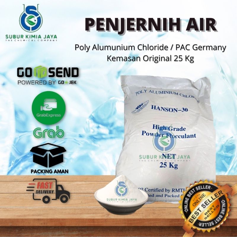 Poly Alumunium Chloride PAC Penjernih Air 1 ZAK PAC JERMAN