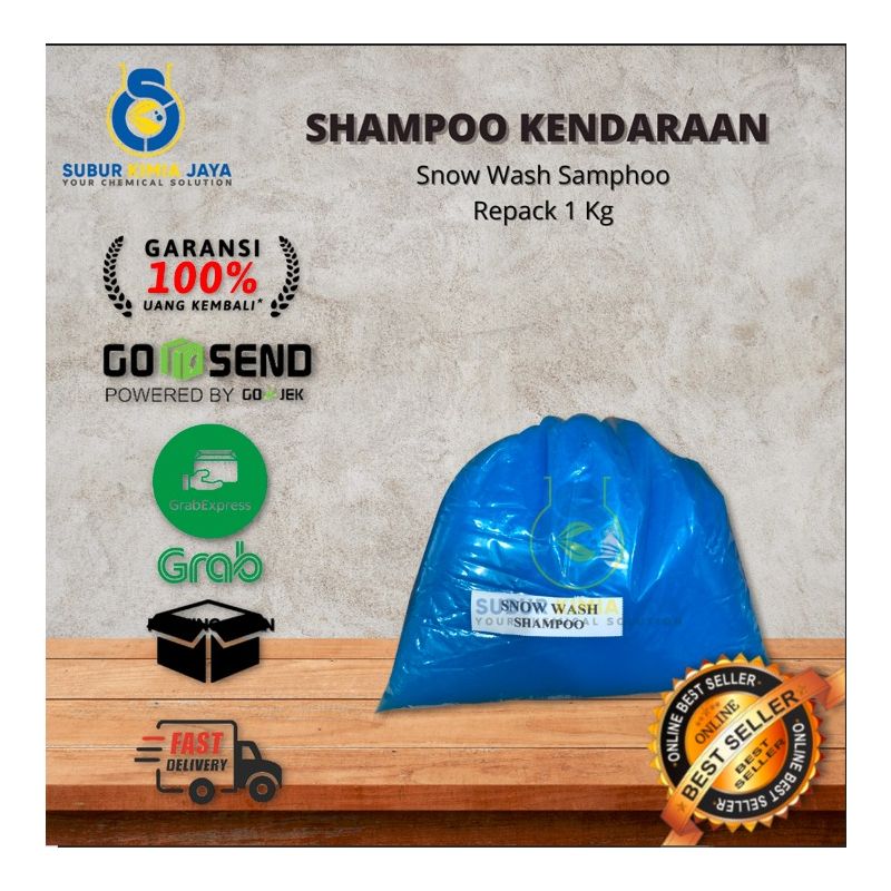 Bibit Sabun Cuci Kendaraan / Shampoo Snow Wash Concentrate 1 Kg