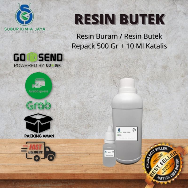 RESIN BUTEK / RESIN BURAM 500 ml + KATALIS 10 ml