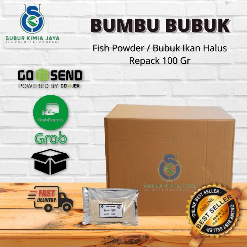 Fish Powder / Kaldu Ikan / Ekstrak Ikan 100 gr