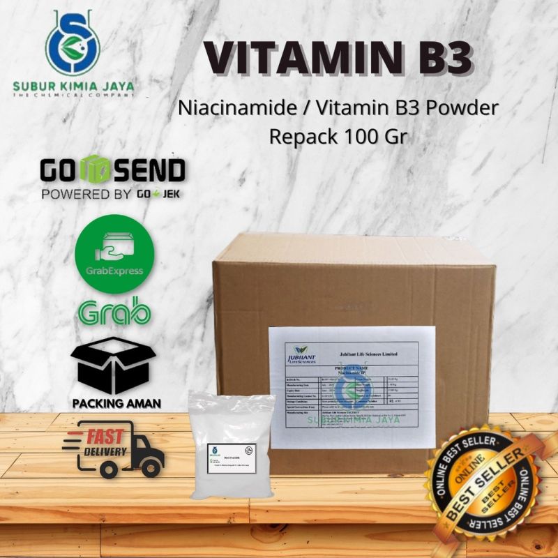 Vitamin B3 / Niacinamide 100 gram
