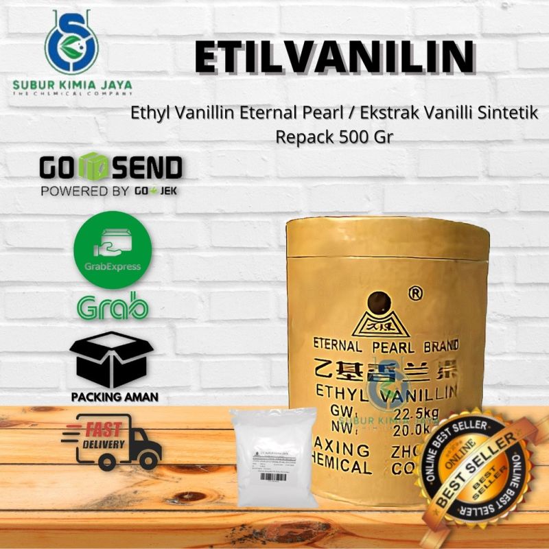 Ethyl Vanilin Eternal Pearl Ex China 500 GR