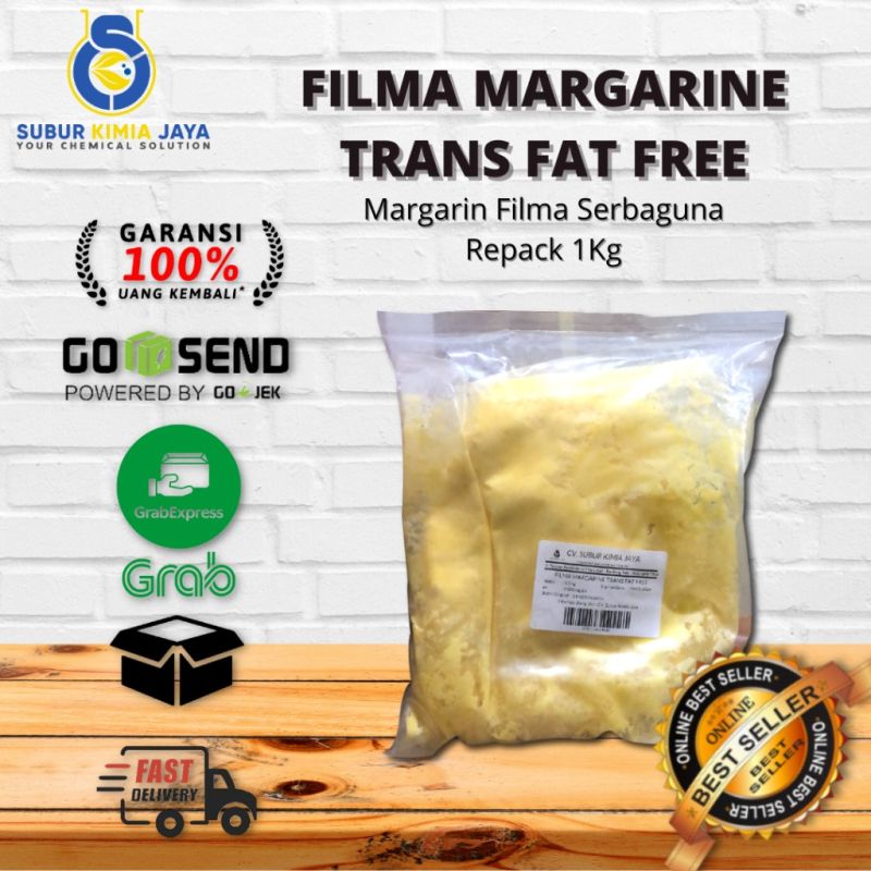 Filma Margarine Trans Fat Free 1 Kg / Margarin Filma Serbaguna