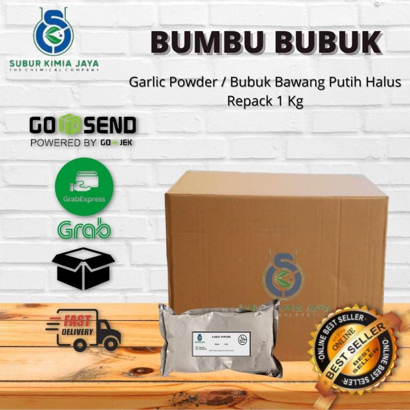 Garlic Powder ex INDIA / Bawang Putih Halus / Bubuk Bawang Putih 1 kg
