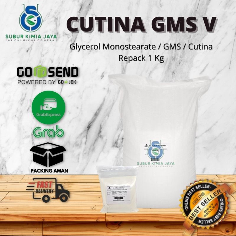 GMS (Glycerol Monostearate) - CUTINA GMS V 1 KG