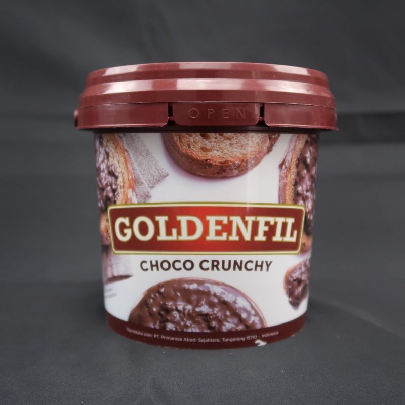 Goldenfil Crunchy 1 Kg / Selai Coklat All Varian - Choco