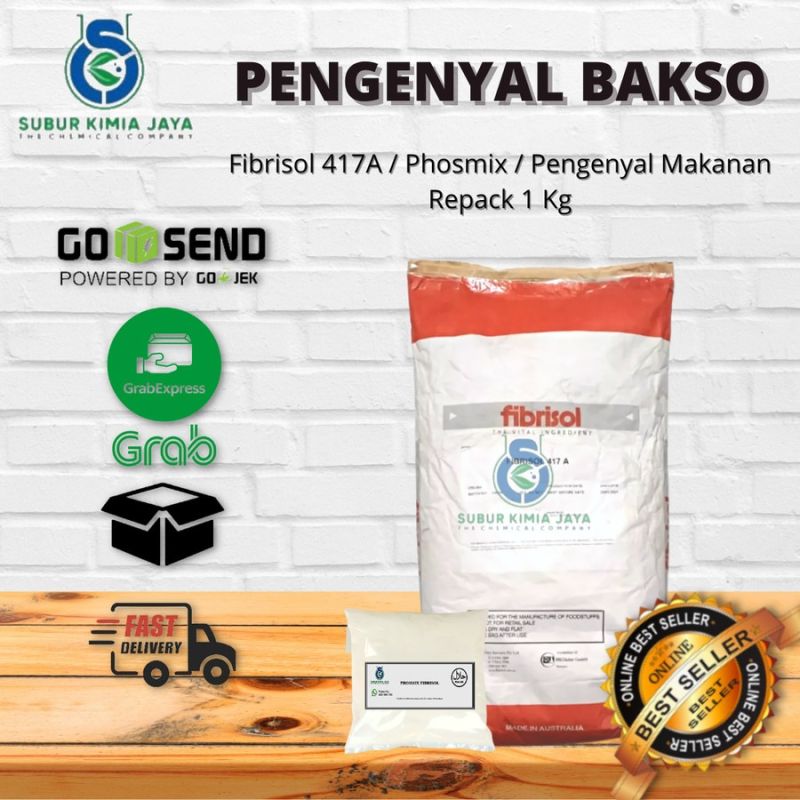Fibrisol 417A 1 kg / Phosmix Pengenyal Bakso / Sosis/ Nuget / BR