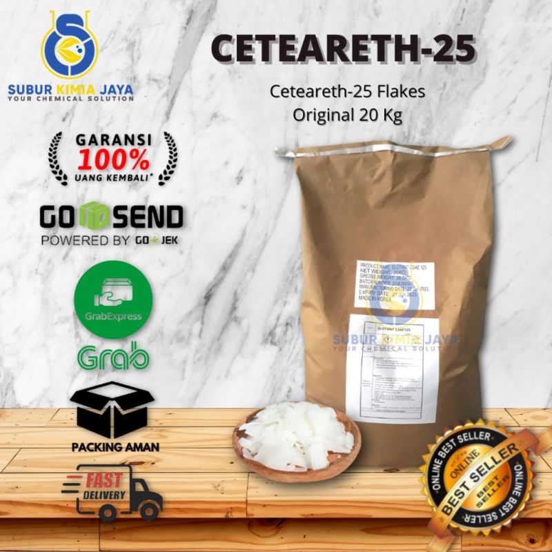 Ceteareth-25 Flake 20 Kg Khusus Kurir Instant