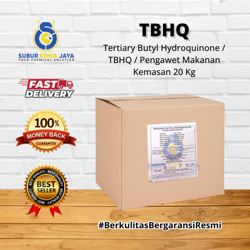 TBHQ / Tertiary Butyl Hydroquinone / Antioxydant 25kg KHUSUS KURIR INSTAN
