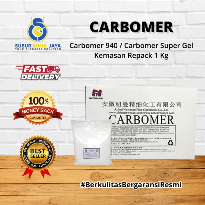 Carbomer 940 / Carbopol 940 / Carbomer Super Gel ex NEWMAN 1KG