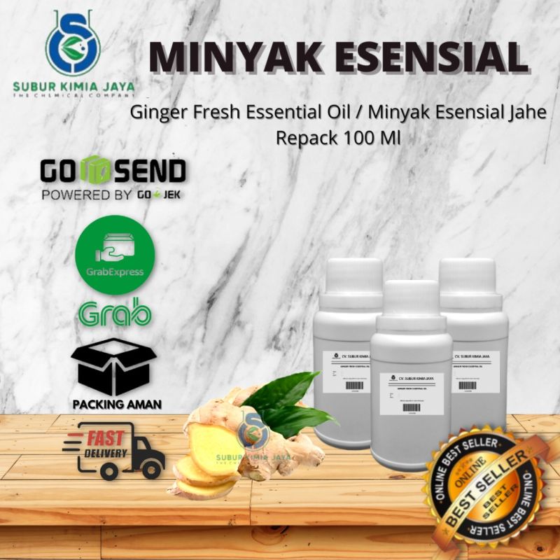 Ginger Essential Oil / Minyak Esensial Jahe 100 Ml