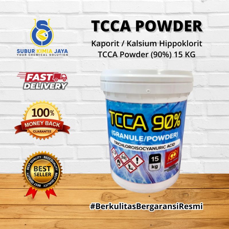 Kaporit / Kalsium Hippoklorit TCCA POWDER (90%) EX LOKAL 15KG