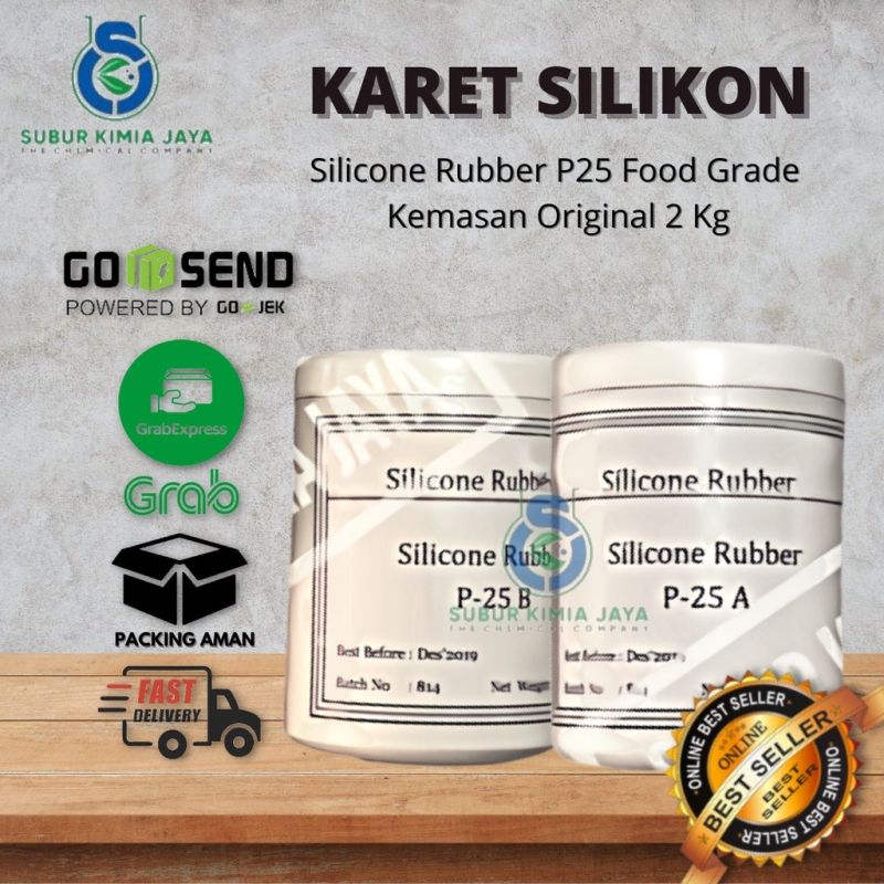 Silicone Rubber Food Grade Khusus Cetak Makanan 2 kg