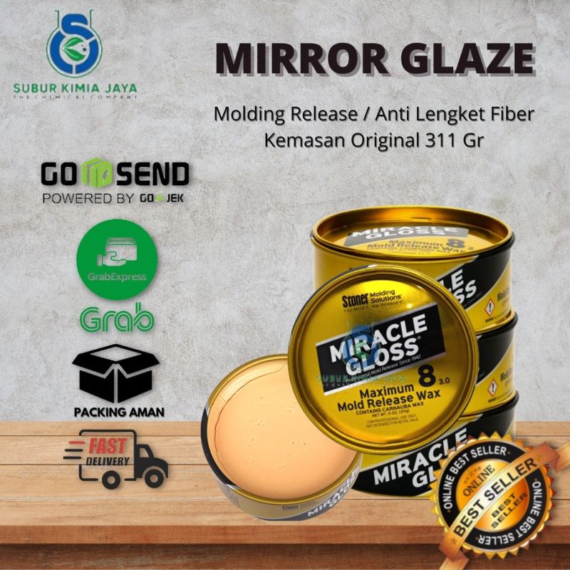Anti Lengket Resin / Mold Release / Meguiars Mirror Glaze Kemasan 1 Kaleng