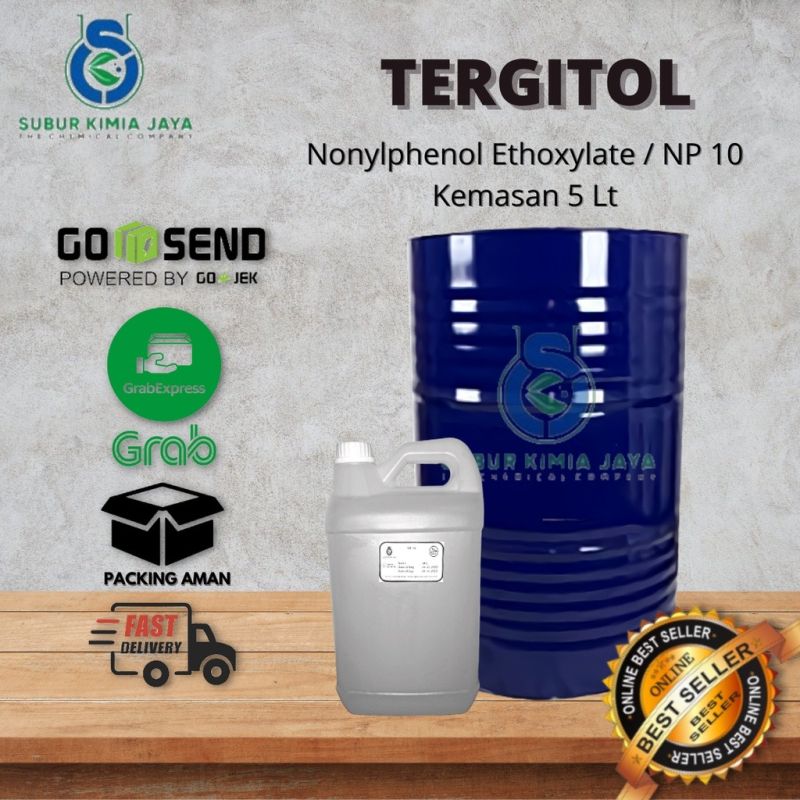 NP 10 / Tergitol / Nonylphenol Ethoxylate 5 Liter