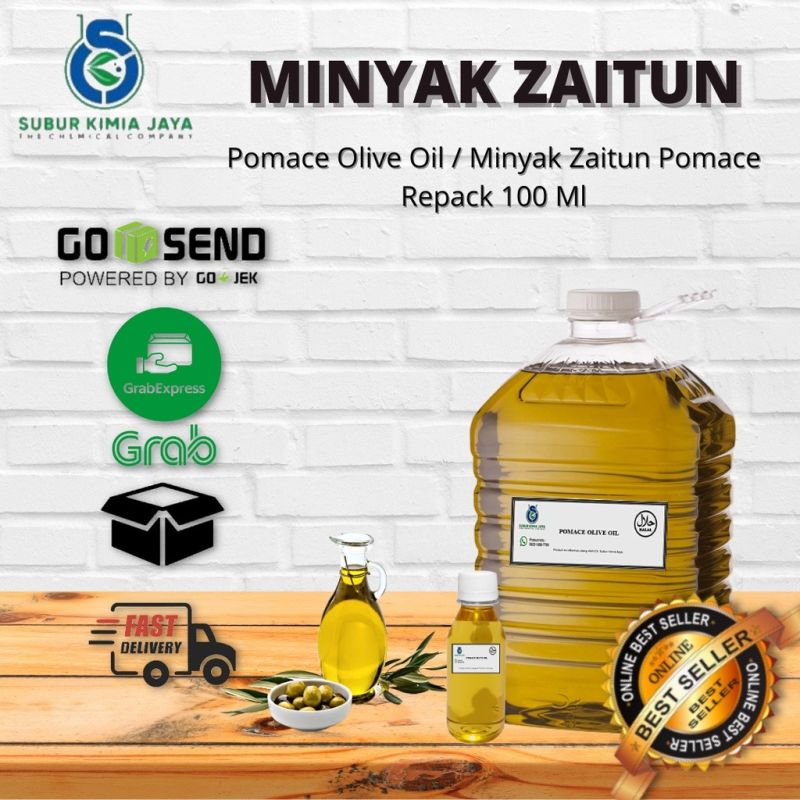 Pomace Olive Oil / Minyak Zaitun Pomace 100 ml