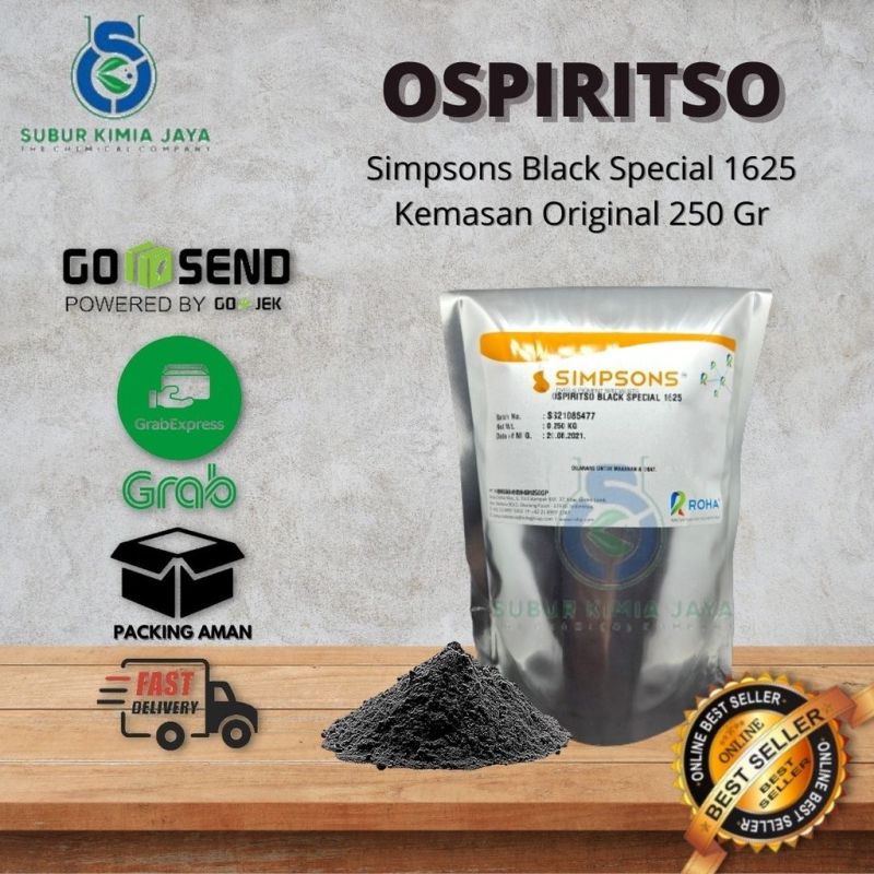 Pewarna Hitam Basis Minyak / Pewarna Minyak / Pewarna Lilin / solvent OSP Black Special 250 gr